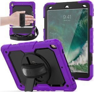 BONAEVER For iPad Air 3 10.5 Case 2019 / iPad Pro 10.5 Case 2017 Rugged Shockproof Protective Cover Case with Rotating Stand and for iPad Air (3rd Gen) 10.5" 2019 / iPad Pro 10.5" 2017