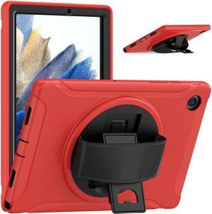 BONAEVER For Galaxy Tab A8 Case 10.5 Inch 2022 (SM-X200/X205/X207) Rugged Shockproof Case with Hand Strap Rotating Stand and Protective Cover Case for 10.5" Galaxy Tab A8 2022