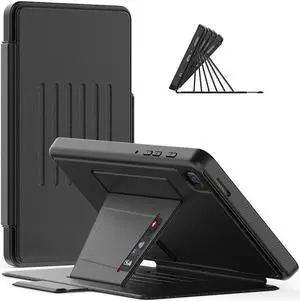 BONAEVER Magnetic Case for Samsung Galaxy Tab A7 Lite 8.7 inch 2021 Model: SM-T220/T225/T227 Multi-Angle Viewing Smart Stand Cover with Card Pocket Auto Wake/Sleep