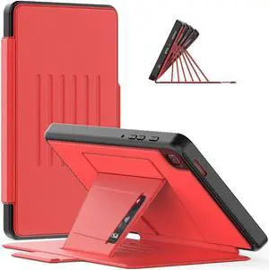 BONAEVER Magnetic Case for Samsung Galaxy Tab A7 Lite 8.7 inch 2021 Model: SM-T220/T225/T227 Multi-Angle Viewing Smart Stand Cover with Card Pocket Auto Wake/Sleep