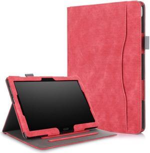 BONAEVER Case for Lenovo Tab M10 / P10 Smart Folio Stand Cover For Lenovo Tab M10 X605F / P10 X705F 10.1 inch with Multiple Viewing Angles / Document Card Pocket