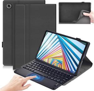 BONAEVER Touchpad Keyboard Case for Lenovo Tab M10 Plus 10.6 inch 3rd Generation 2022 (Model TB-125FU/TB-128FU/TB-128XU) Wireless Keyboard