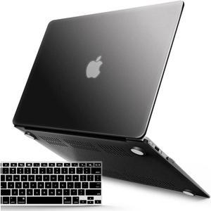 BONAEVER Compatible with MacBook Air 11 Inch Case Model A1370 A1465 Soft Touch Plastic Hard Shell Cover with Keyboard Cover for Apple Mac Air 11