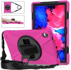 BONAEVER Case for Lenovo Tab P11 Plus / P11 11 inch 2022 2021 2020 TB-J606F TB-J606X TB-J616F TB-J607F with Stand Shoulder Strap Shockproof Cover