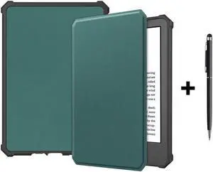 BONAEVER Case for Kindle 11th Generation 2022 Release Ultra Thin Smart Protective Durable PU Leather Cover with Auto Sleep Wake Function with Universal Stylus Pen