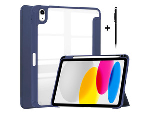 Shockproof Clear Rubber Case – For IPad 10th Gen 10.9-inch – With Pen Holder, Anti-Scratch, Water Resistant