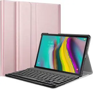 BONAEVER Keyboard Case for Samsung Galaxy Tab A 10.1 2019 Model SM-T510/T515/T517 Slim Shell Stand Cover with Wireless Bluetooth Keyboard