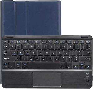 BONAEVER Bluetooth Keyboard Case with Trackpad for iPad Pro 12.9 inch 2022 2021 2020 2018 iPad 6th 5th 4th 3rd Generation Removable Wireless Keyboard with Cover