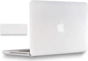 BONAEVER Rubberized Hard Case for MacBook Pro 15 Inch with CD-ROM Model A1286 Shell Cover with Silicone Keyboard Cover for Apple MacBook Pro 15"