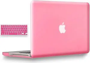 BONAEVER Rubberized Hard Case for MacBook Pro 15 Inch with CD-ROM Model A1286 Shell Cover with Silicone Keyboard Cover for Apple MacBook Pro 15"