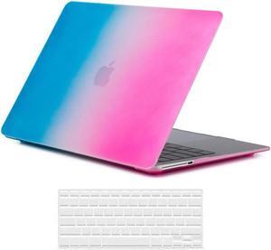 BONAEVER Compatible with MacBook Pro 13 Inch case A1278 Release 2012-2008 Plastic Hard Shell Case with Keyboard Cover for Apple Old Version Mac Pro 13 with CD-ROM