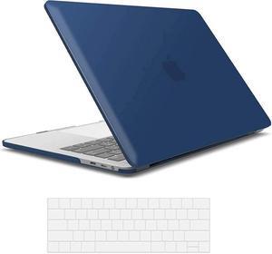 BONAEVER Compatible with MacBook Pro 15 Inch Case 2019 2018 2017 2016 A1990 A1707 Hard Shell Case with Keyboard Cover & Type C Adapter for Mac Pro 15 Touch Bar