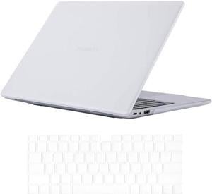 BONAEVER Protective Case for 14 inch Huawei MateBook 2019 2020 / Matebook 14 AMD 2020 2021 Hard Shell Laptop Cover with Silicone Keyboard Cover Skin