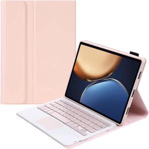 BONAEVER Touchpad Keyboard Case for Xiaomi Pad 5 Pro 124  Mi Pad 5 Pro 124 inch 2022 Wireless Keyboard with Trackpad  Pencil Holder