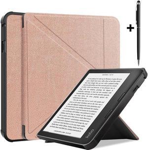 BONAEVER Slim Case for Kobo Sage 2021 Release - Soft TPU Protective Back Cover with Auto Wake/Sleep for 8 inch Kobo Sage eReader
