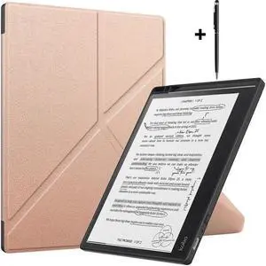 BONAEVER Slim Case for Kobo Elipsa 2E 10.3 inch 2023 - Premium Leather Case Protective Smart Folio Shell Cover with Pen Holder Auto Wake/Sleep Multi-Viewing Angles Stylus Pen