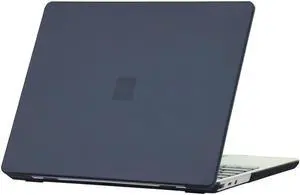 BONAEVER Slim Case for 13.5 inch Microsoft Surface Laptop 5 4 3 with Metal Palm Re Stand Matte Protective Case Hard Shell Laptop Cover with Transparent Keyboard Skin