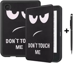 BONAEVER Case for 6 inch Kobo Clara 2E / Tolino Shine 4 2022 Released Ultra Slim Folio Premium PU Leather Protective Cover with Auto Sleep/Wake Function 2 in 1 Stylus Pen
