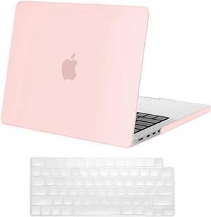 BONAEVER For Macbook Pro 14 Inch Case 2021 Model A2442 with M1 Pro / Max Chip Hard Case Shell Cover Keyboard Skin Cover for 14 Inch MacBook Pro 2021 with Touch ID