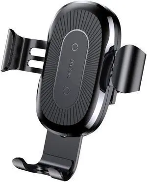 BONAEVER Wireless Car Charger Mount Auto Clamping 10W Qi Fast Charging Phone Holder Gravity Sensor Air Vent Cell Phone Holder for iPhone Xs Max Xr Xs X/8 Plus 8 Samsung Galaxy S10 S10+ S10e S9 S9+