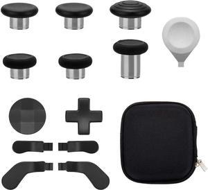 BONAEVER Xbox One Elite Series 2 Controller Accessories Metal Thumb Standicks Replacement Mod Swap Joy Standicks Paddles D-Pads Adju Standment Tool