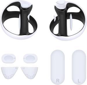 BONAEVER Silicone Controller Pad for PSVR24 in 1 Accessories Kit for PS VR2 Controller with Anti-Slip Handle Cover Grip Protection