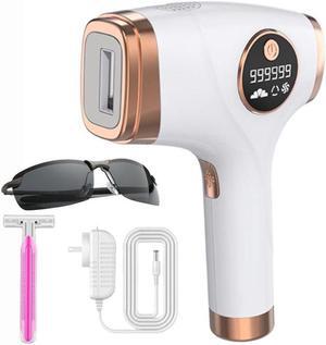 BONAEVER IPL Permanent Hair Removal Machine 5 Levels Body Removal Device Auto Manual Facial Body Hair Trimmer Electric Hair Epilator Machine for Women Girls Home Travel