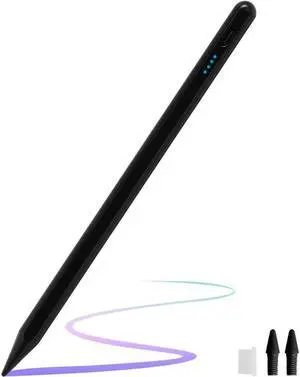 BONAEVER Stylus Pen for iPad with Palm Rejection - Apple Pencil for iPad 10/9th Gen Compatible with iPad Pro 11 & 12.9 inch iPad Mini 6th/5th iPad Air 3/4/5 iPad 6/7/8th Gen for Writing Drawing
