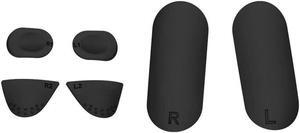 BONAEVER Silicone Controller Pad for PS VR24 in 1 Accessories Kit for PS VR2 Controller with Anti-Slip Handle Cover Grip Protection Black