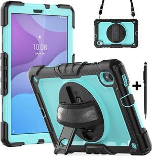 BONAEVER Case for Lenovo Tab K10M10 Plus 2nd Gen 103 inch 2021 2020 with Screen Protector Shockproof Protective Cover with Pen Holder Stand and Shoulder Strap Stylus Pen