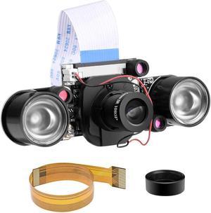 Raspberry pi Camera Day & Night Vision IR-Cut Video Camera HD Webcam 5MP for Raspberry Pi RPi 4 3 B B+ 2B 3A+ 2 1 Zero W