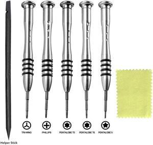 Screwdrivers Set 6pcs Repair Tool Kit for MacBook Air & Pro, fit All Old or Retina Display models A1278 A1286 A1297 A1425 A1502 A1398 A1465 A1466 A1369 A1370 A1534