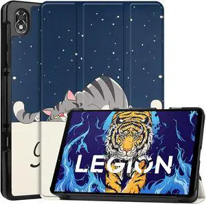 BONAEVER Case for Lenovo Legion Y700 8.8 inch TB-9707F Tri Fold Slim Hard Shell Protective Smart Cover with Stand for Lenovo Legion Y700