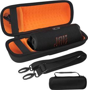 BONAEVER Hard Box for JBL Charge 5 CaseWaterproof Travel Protective Carrying Case Standorage Charge 5 Bluetooth Speaker Cables