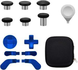 BONAEVER 13 in 1 Metal Thumb Standicks for Xbox One Elite Series 2 Elite Series 2 Controller Accessory Parts Gaming Accessory Replacement Metal Mod 6 Swap Joy Standicks 4 Paddles 2 D-Pads 1 Tool