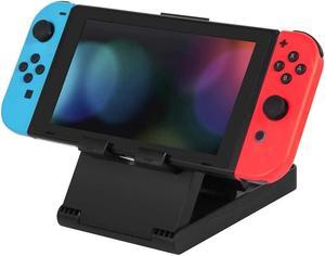 BONAEVER Switch Stand Adjustable Play Stand Compatibe with Nintendo Switch Console Portable Compact Play Stand Mount with 3 Different Angles