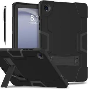 BONAEVER Case for Samsung Galaxy Tab A9 Plus 10.9 inch 2023 Mdoel SM-X210/X216/X218 with Kickstand, Heavy Duty Shockproof Protective Cover with Stylus Pen
