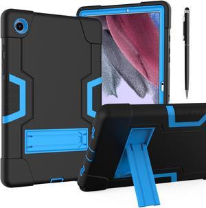 BONAEVER Case for Samsung Galaxy Tab A8 10.5 inch 2022 SM-X200/X205/X207 with Kickstand, Heavy Duty Shockproof Protective Cover with Stylus Pen Blue