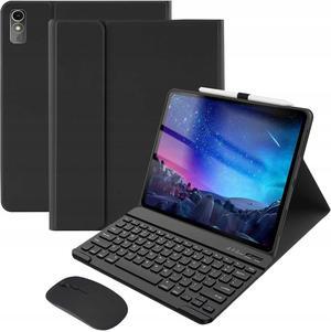 BONAEVER Bluetooth Keyboard Case with Mouse for Lenovo Tab P12 12.7 inch 2023 2024 / Lenovo Tab P12 Pro (2nd Gen) 12.7 /Xiaoxin Pad Pro 12.7"