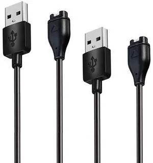 BONAEVER Charger for Fenix 8, Fenix 7 7X 7S, Fenix 6 6X 6S Pro, Fenix 5 5X 5S Smart Watch Replacement Charging Cable [2Pack, 3.3ft]