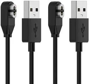 BONAEVER Charging Cable for AfterShokz Aeropex AS800, Shokz OpenRun, OpenRun Mini, OpenRun Pro, OpenComm Replacement Shokz Headphone Charger [2Pack, 3.3ft/1m]