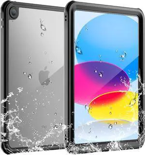 BONAEVER Waterproof Case for iPad (A16) 11th Generation Case & iPad 10th Generation 10.9 inch Case, [Built-in Screen Protector] [IP68 Waterproof] Full Body Rugged Shockproof Protective Cover