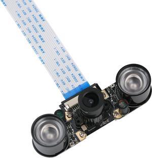 BONAEVER Raspberry Pi 4 Camera Module Night Vision with 3.6mm Adjustable Focal Length 2pcs IR Sensor LED Light Also for Raspberry Pi 3 Model B+ and Model B BONAEVER Raspberry Pi 4 Camera Module Night Vision with 3.6mm Adjustable Focal Length 2pcs IR Sensor LED Light Also for Raspberry Pi 3 Model B+ and Model B