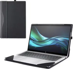 BONAEVER Laptop Case Cover Only for HP Elite x360 1040 G11 2-in-1 14" Notebook PC 2024-2025 (NOT Working with Other Models). PU Leather Shell Notebook Sleeve