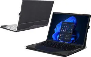 BONAEVER Laptop case for 14 inch Lenovo ThinkPad X1 Carbon Gen 12 2024 Laptop Leather Sleeve ThinkPad X1 Carbon Gen 13 Intel Aura Edition All-in-One Drop-Proof PU Leather Sleeve