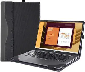 BONAEVER Laptop Case Cover for 15.6 inch Dell Latitude 5550/5540/ 5531/5530/ 5520,Detachable PU Leather Notebook PC Protective Bag Sleeve