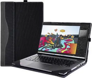 BONAEVER Laptop Cover Case for 15.3 inch Lenovo IdeaPad Slim 3 15IRH10 15AHP10 15IRH10R & for IdeaPad Slim 5 15IRH9R 15ARP10 (15'', Gen 10),Separable PU Leather Protective Sleeve Bag Accessories