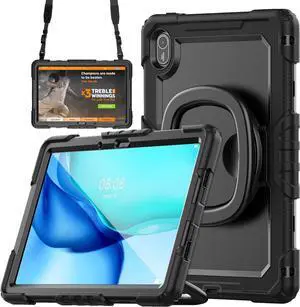 BONAEVER Case for Huawei Matepad SE 11 inch 2024 Protective Cover with Screen Protector Pen Holder Hand/Shoulder Strap