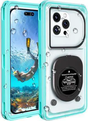BONAEVER Waterproof Phone Case, Underwater Phone Case for Snorkeling, Universal IPX8 Diving Case with Lanyard Up to 6.9" for Phone 16/15/14/13/12 Pro Max, Galaxy S25/S24/S23/S22/Google/Moto Green BONAEVER Waterproof Phone Case, Underwater Phone Case for Snorkeling, Universal IPX8 Diving Case with Lanyard Up to 6.9" for Phone 16/15/14/13/12 Pro Max, Galaxy S25/S24/S23/S22/Google/Moto Green