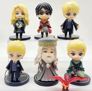 3.5'' Harry Potter Wizarding World  6PCS Collectors Action Figure Set Kid Toys
